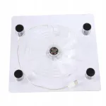 S&uuml;learvuti jahutusalus RGB LED, ventilaatori ja USB-&uuml;hendusega