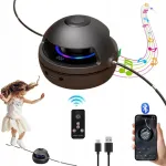 Automaatne nutikas Bluetooth LED k&otilde;lariga ja kaugjuhtimispuldiga h&uuml;ppen&ouml;&ouml;r