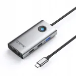 USB-C hub PW11-5P USB-A, USB-C PD ja HDMI-ga, hall