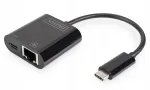 V&otilde;rguadapter DIGITUS USB 3.0 Type-C-st RJ45, PD 2.0-ga