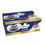 PreVital konserveeritud toit kassidele kala ja lihaga, 85 g, 12 tk