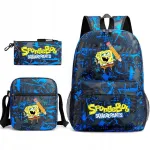 Kooli komplekt SpongeBob SquarePants: seljakott ja pliiatsikott