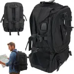 Kooliseljakott URBAN SPORTS, must, 60 l, vettpidav