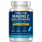 Toidulisand Heelage Magneesium Tauraat 700 mg + B6, v&auml;simuse v&auml;hendamiseks