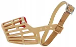 Plastikust kerge ja tugev koera koonarihm Champion 2, XS (16 cm / 4,5 cm), loodusv&auml;rvusega