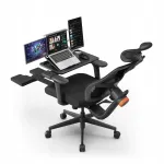 Newtral MAGICH-BP ergonoomiline tool jalatoega ja LAPD t&ouml;&ouml;laud