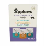Kassitoit APPLAWS, erinevad maitsed želees, 6 x 70 g