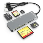 5 in 1 OTG SD, microSD, Memory Stick kaardilugeja