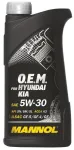 MANNOL O.E.M. mootori&otilde;li 5W30 1L, HYUNDAI, KIA bensiinimootoritele
