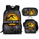 Koolikott JURASSIC PARK WORLD koos A4 suuruses pliiatsikarbi jaotusega