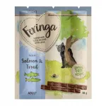 Kasside maiused Feringa Sticks l&otilde;he ja forelliga, teraviljavabad, 3 x 6 g (18 g)