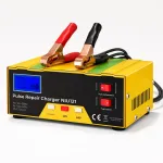 Autokindlusti laadija 12V/24V LCD-ekraaniga