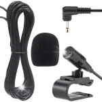 Autormikrofon klambriga, Bluetooth, 3,5 mm pesa, 3 m kaabel