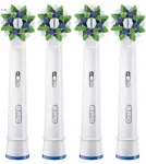 ORAL B Cross Tips White elektrilised hambaharjapea otsikud, 4 tk