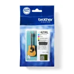Brother LC421XL tindikassetid, 4 v&auml;rvi komplekt