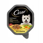 CESAR m&auml;rg koeratoit kanaga, riisi ja k&ouml;&ouml;giviljadega, 150 g