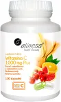 Toidulisand VITAMIN C PLUS 1000mg Acerola ja Rutiiniga, 100 kapslit
