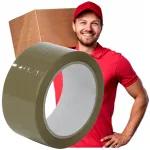 Kleepuv pakketeip ACRYLIC BRONZE