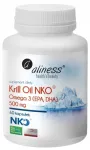 Toidulisand krilli&otilde;li NKO Omega 3, 60 kapslit, Aliness, fosfolipiidide ja astaksantiiniga