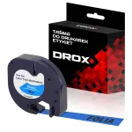 DYMO LetraTag plastiklint, sinine, 12 mm x 4 m, 91205