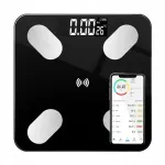 Vannitoa kaalud termomeetriga, 180 kg, 18 m&otilde;&otilde;tmist