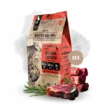 Kuiv koeratoit v&auml;ikestele t&otilde;ugudele, veiseliha, kalkuniliha, k&ouml;&ouml;giviljad, Wiejska Zagroda, 2 kg
