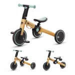 Laste kolmerattaline jalgratas Kinderkraft 4Trike 3in1, kollane