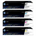 HP 117A toonerikomplekt, v&auml;rviline, 4 tk, sobib MFP 179Fnw/179fng/178nwg/178nw