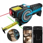M&otilde;&otilde;tesidemega loendusrull RANGEFINDER, roheline t&auml;pp-indikaator, 3in1