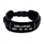 Lai kohandatav koera kaelarihm JoQu Extreme, must, S (35&ndash;45 cm)