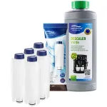 Kohvimasina DeLonghi Dinamica 5 filtrit ja 500 ml tugev katlakivieemaldusvedelik