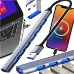 USB jagaja Bounn 7-in-1, USB 3.0, 5 Gb/s
