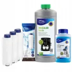 Delonghi kohvimasina komplekt: filter AL-S002 3 tk, katlakivieemaldusvedelik