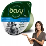 Oasy More Love Cup m&auml;rg kassitoit ookeanikalade ja kartulitega, 70 g