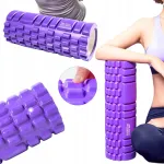 Massaažirull seljale ja jalgadele, 45 cm, violetne
