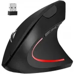 Juhtmevaba vertikaalne ergonoomiline hiir 2.4GHz