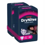 Pijamaalused t&uuml;drukutele HUGGIES DryNites, 4&ndash;7 a. (17&ndash;30 kg), 2 x 10 tk