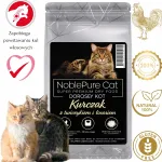 Kuivtoit steriliseeritud kassidele NoblePure kanaga ja tuunikalaga, 300 g