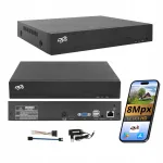 V&otilde;rgu salvestusseade 8 WiFi IP kaamerale 8Mpx ONVIF DVS