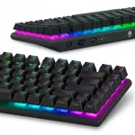 Juhtmevaba mehaaniline m&auml;nguklaviatuur ALIENWARE PRO AlienFX RGB-taustvalgusega