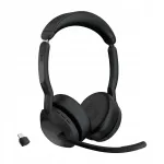 Jabra Evolve2 55 traadita k&otilde;rvaklapid Link380c-&uuml;hendusega, stereo, MS versioon