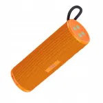 Juhtmevaba k&otilde;lar T&G TG421 bassiga, raadio, Bluetooth, LED-valgustus ja mikrofon, oranž