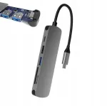 USB-C 5-pordiline dokijaam, 100W, HDMI 4K 60Hz, 3x USB