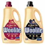 WOOLITE Black & Color pesuvahend mustadele ja v&auml;rvilistele kangastele, 2 x 3,6 l