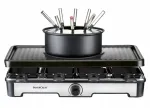 Elektriline raclette ja fond&uuml;&uuml; grill Silvercrest SRGF 1400 A2, 8-le inimesele