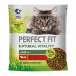 Kuiv toit kassidele Perfect Fit NaturalVitality veise- ja kanalihaga, 650 g