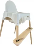 Reguleeritav jalatoeosa Ikea Antilop toolile, naturaalne m&auml;nd