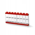 LEGO minifiguuride vitriin 16 punane