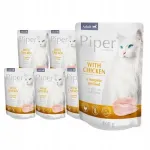 Niiske kassitoit Piper Animals kanaliha, 10 x 100 g