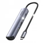UGREEN USB-C hub, 2x USB, HDMI 4K 30Hz, RJ45 1Gbps, PD 100W
